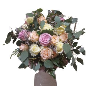 Bukiet Ślubny z Eukaliptusem dla Panny Młodej