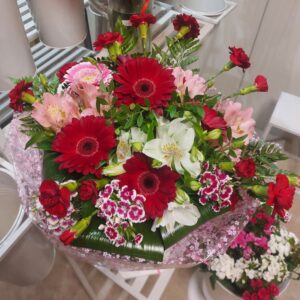 Bukiet Wielokwiatowy "Urodziny i Imieniny" – Wersja Średnia