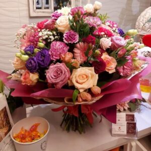 Bukiet Wielokwiatowy na Urodziny, Imieniny, Gratulacje i Podziękowania - Wersja Duża