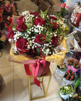 Bukiet 11 czrwonych róż