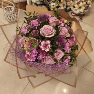 Bukiet wielokwiatowy fiolet