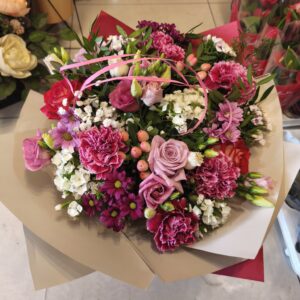 Bukiet wielokwiatowy dla kobiety-duży