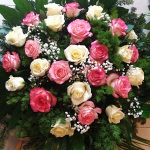 Wieniec róże duży