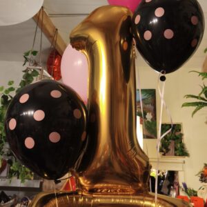 Zestaw balonów 1 rocznica