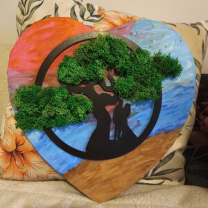 Obraz zachód słońca