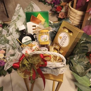 Kosz prezentowy czarny bez