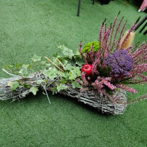 Kompozycja żywe kwiaty