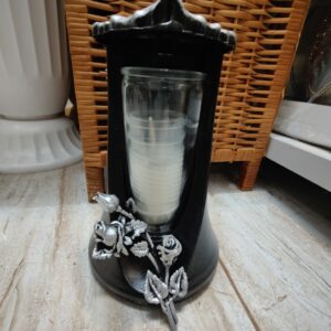 Znicz duży liść srebrny