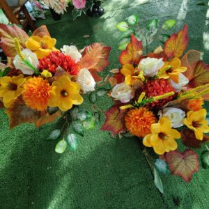 Komplet stroików nagrobnych