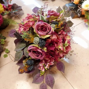 Stroik róże hortensja