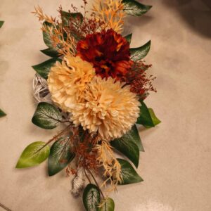 Kompozycja wiklinowe serce