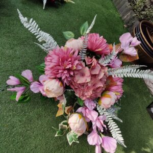 Stroik nagrobny piwonia hortensja