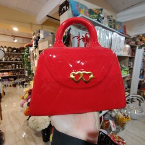 Ceramiczna skarbonka w kształcie torebki