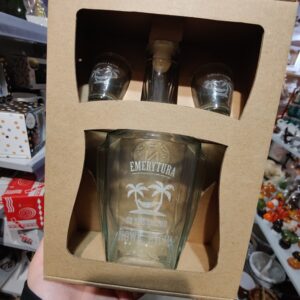 Karafka + dwa kieliszki, Emerytura ZESTAW