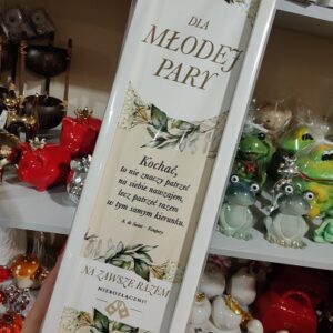 Skrzynka na wino ślub