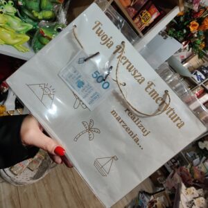 Tablica z okazji emerytury