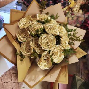 Bukiet atłasowe róże