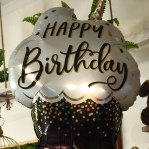 Balon urodzinowy b. duży z helem
