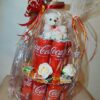 Tort Coca-Cola Love – zestaw z misiem