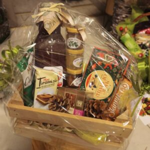 Słodki kosz z miodem