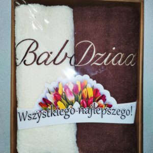 Zestaw ręczników dla dziadków