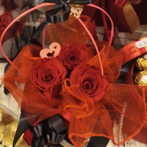 Flower box wieczna róża