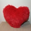 Poduszka serce futerkowe – Czerwone szaleństwo miłości