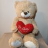 Pluszowy Miś z Sercem "Ich liebe dich"