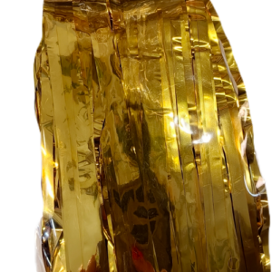 Kurtyna w złotym kolorze