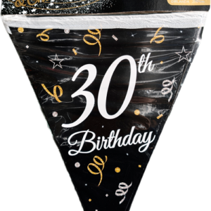 Baner chorągiewka - 30tka czarna