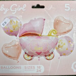 Zestaw balonowy wózek Girl