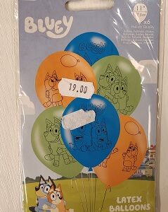 Balony lateksowe Bluey
