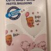 Balony lateksowe Misie Baby Girl