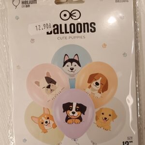 Balony lateksowe Pieski