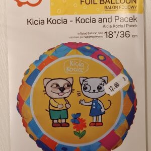 Balon foliowy Kicia Kocia