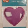 Balon foliowy fioletowe serce