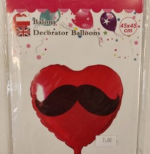 Balon foliowy walentynkowy