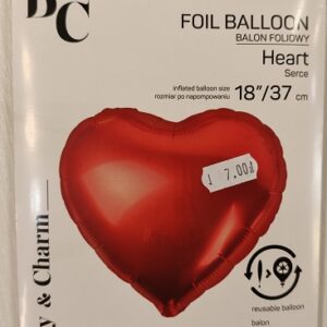 Balon foliowy serce