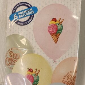 Balony lateksowe ICE CREAM