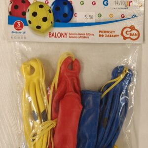 Balony lateksowe - kolorowe piłki