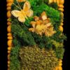 Mini Ogród Motyla – obrazek 3D z mchu stabilizowanego 15 × 22 cm