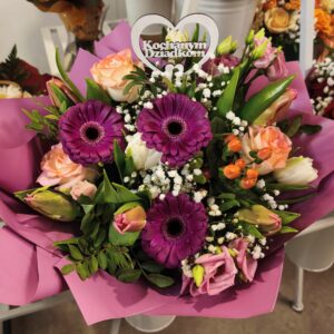 Romantyczny bukiet dla Dziadków