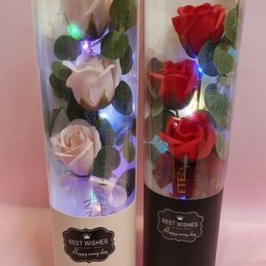 Wieczne Róże w LED-owej tubie – magia, która trwa wiecznie