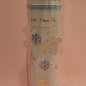 Elegancka tuba – Pamiątka Chrztu Świętego dla chłopca