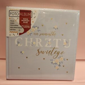 Foto Album „Na pamiątkę Chrztu Świętego” – piękna pamiątka na pierwsze zdjęcia