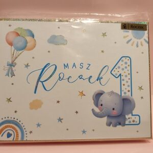 Skrzyneczka „Masz Roczek 1” – najsłodsza pamiątka na pierwsze urodziny chłopca