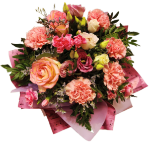 Bukiet różowa melodia